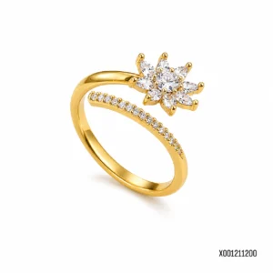 Anillo Flor Radiante